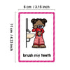 Montessori English Word Learning Cards for Kids