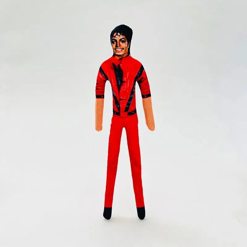 Michael Jackson Bendable Plush Doll – Poseable Collectible Figure