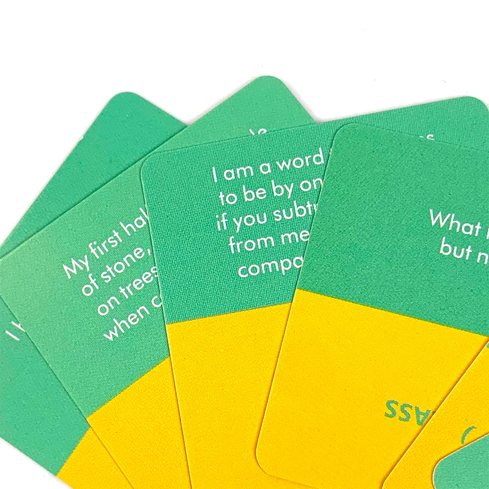 Riddle Me This: 50 Fun Dilemma Card Game for Family & Friends