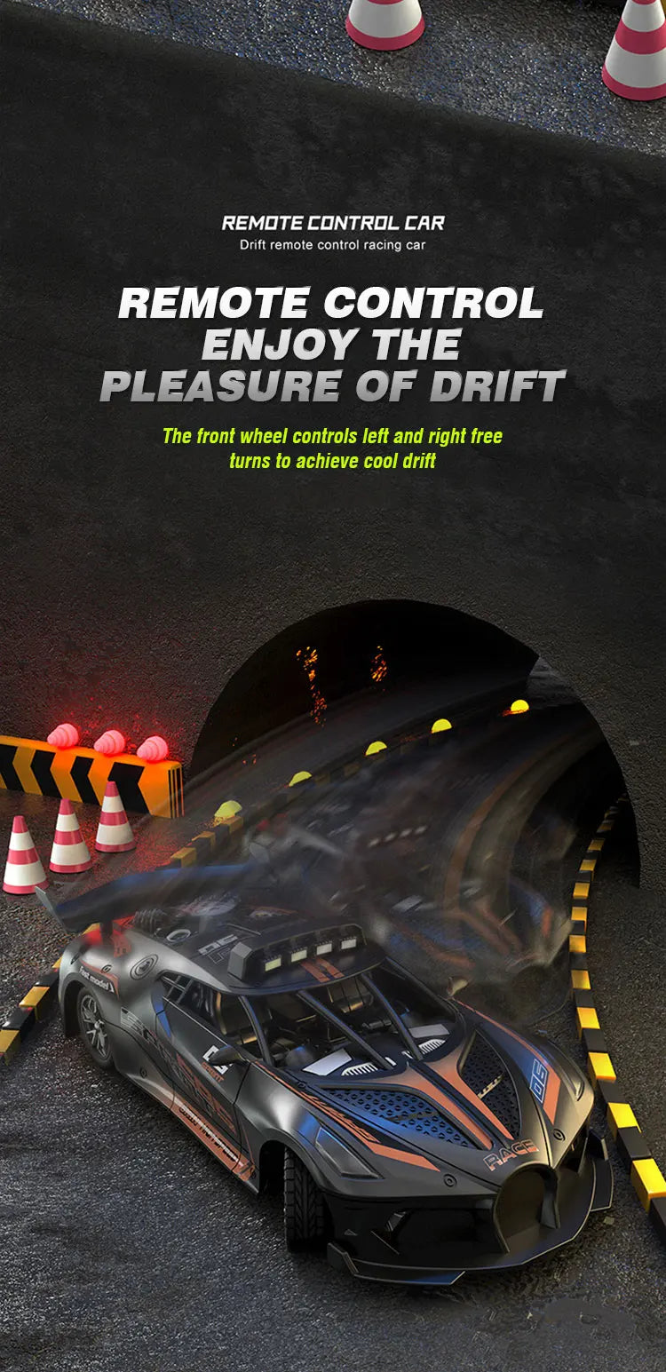 1:20 Scale High-Speed RC Drift Car with Remote Control