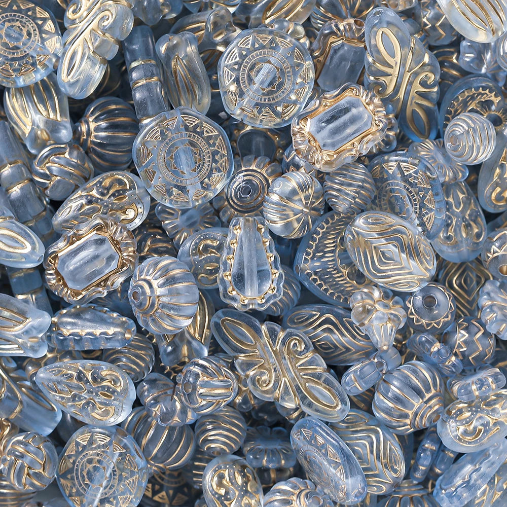 Mixed Classical Acrylic Spacer Beads for DIY Jewelry Making