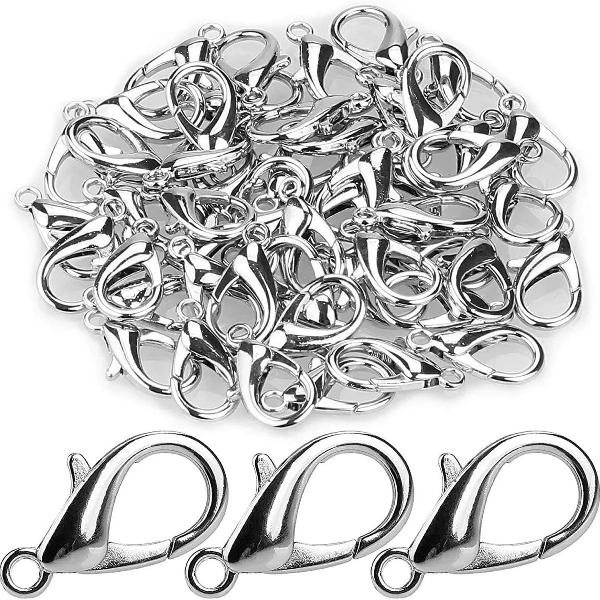 Alloy Lobster Clasp Hooks for Jewelry Making