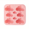 Silicone Cloud Mold for Candles and Desserts – 8-Cavity Flexible Pan