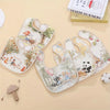 Cotton Baby Bibs with Adjustable Neck – Waterproof & Absorbent