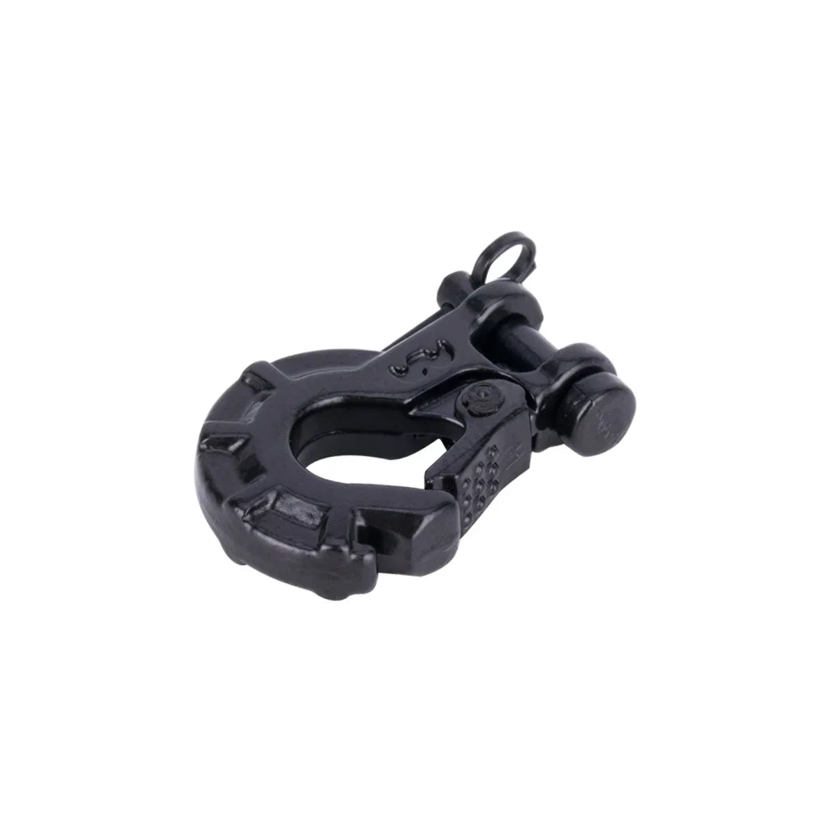 Metal Winch Tow Hook with Pull Strap for 1/10 RC Crawler Trucks
