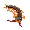 An orange and black insect building blocks set featuring bee, ant, and butterfly figures.