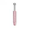 A silver precision bead and jewelry pick-up tool with a textured pink handle.