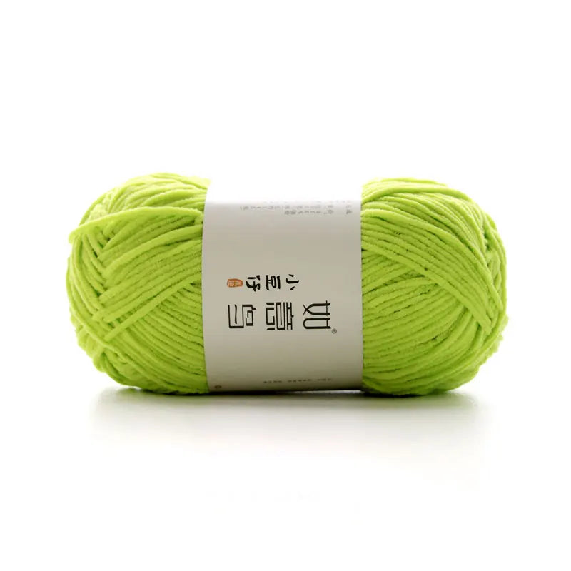 Soft Chenille Yarn for Crochet and Knitting