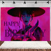 K-Pop Theme Party Backdrop for Birthday Celebrations