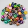 Polyhedral Resin Dice Set (10-Piece) for D&D and RPG