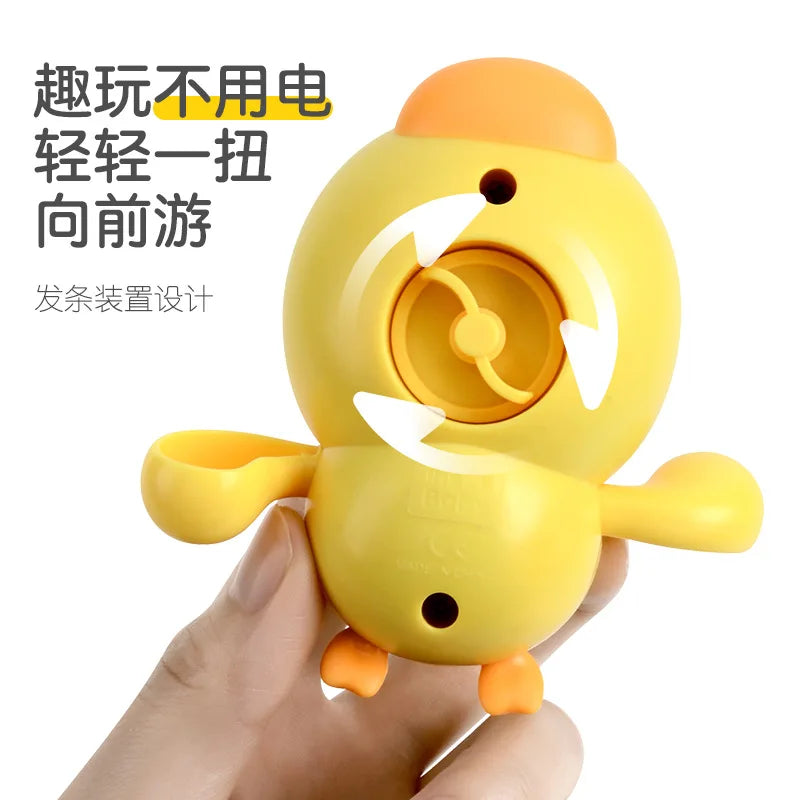 Floating Wind-Up Bath Toys for Toddlers – Cute Animal Clockwork Water Play