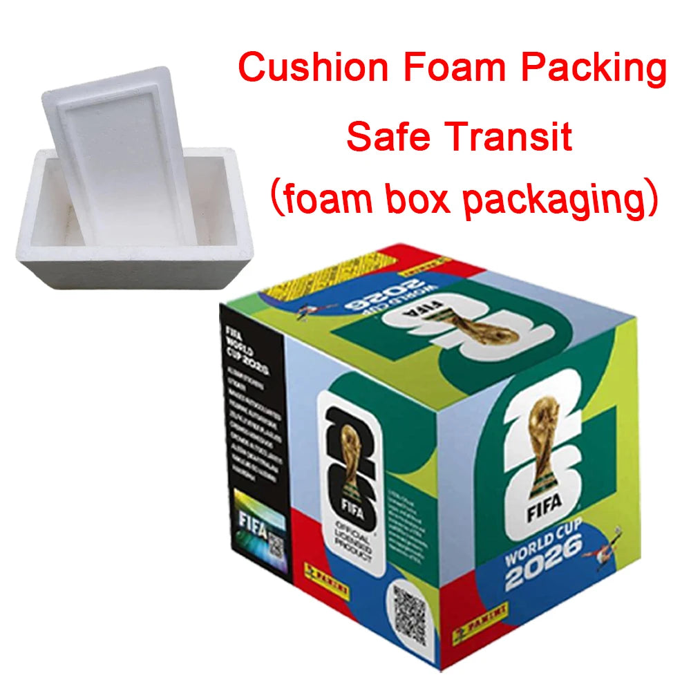 Official Panini 2026 FIFA World Cup Sticker Collection Box