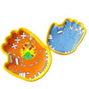 Cartoon Suction Cup Catch & Throw Racket Toy Set with Glowing Ball