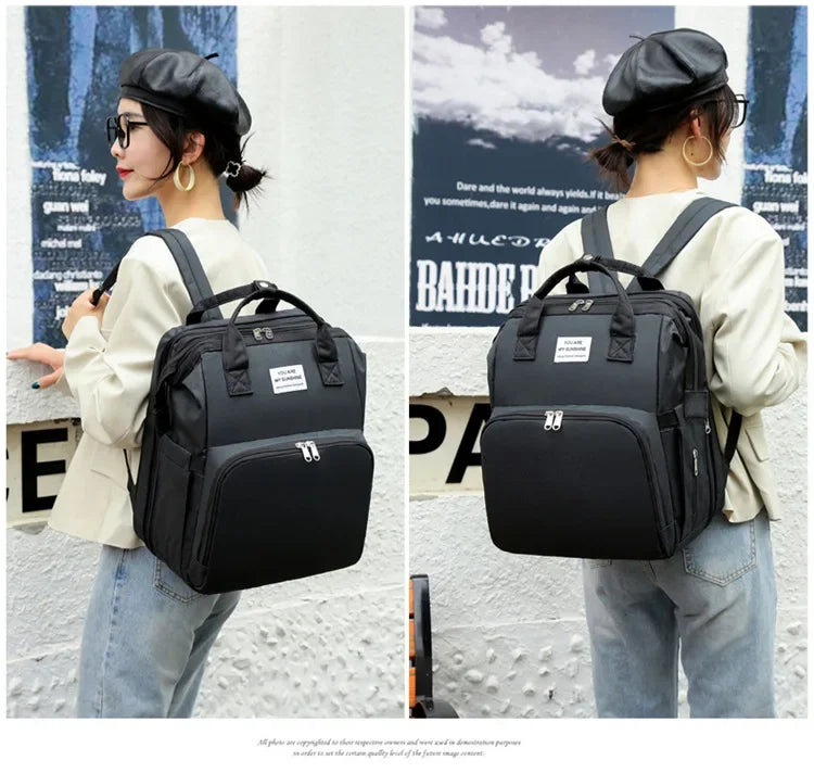 Large Capacity Diaper Bag Backpack with Changing Mat