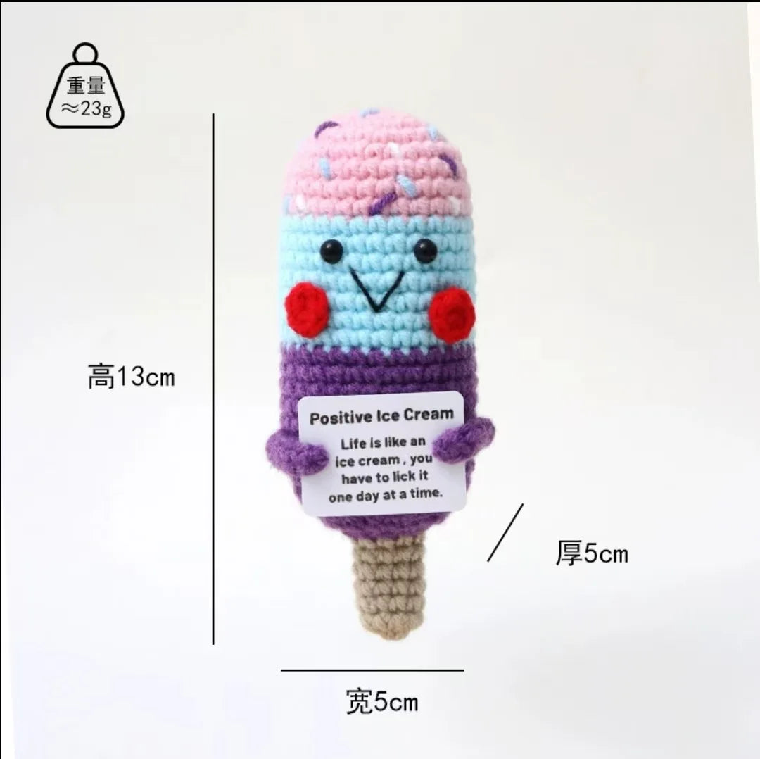 Handmade Crochet Emotional Support Animal Decor