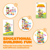 Glowing Marble Run with Motorized Elevator – 236-Piece STEM Building Set for Kids