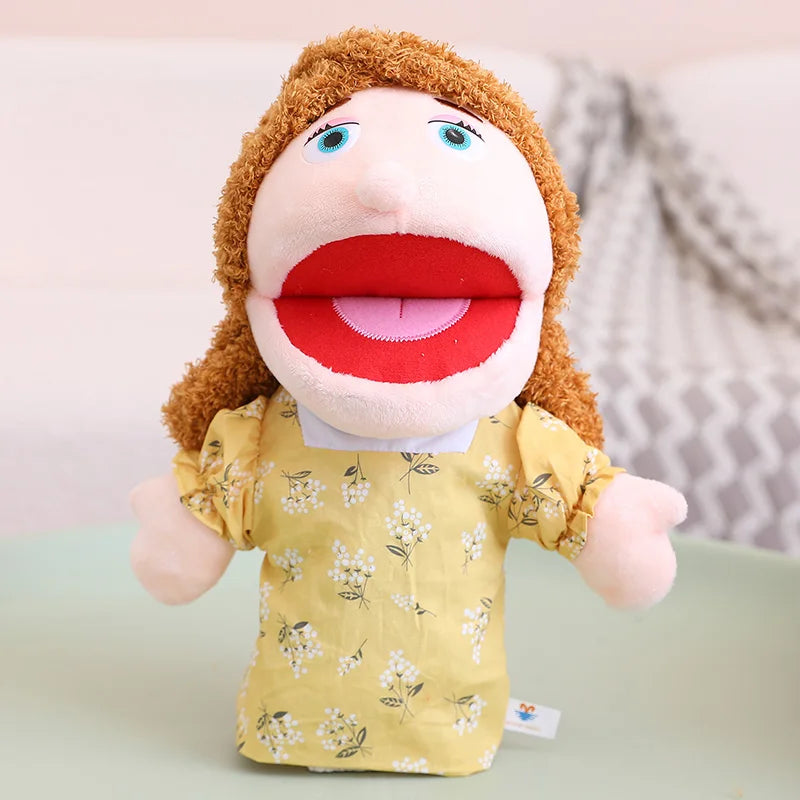 Plush Hand Puppet for Kids' Storytelling and Role Play