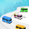 Pull-Back Mini Bus Toy with Openable Doors