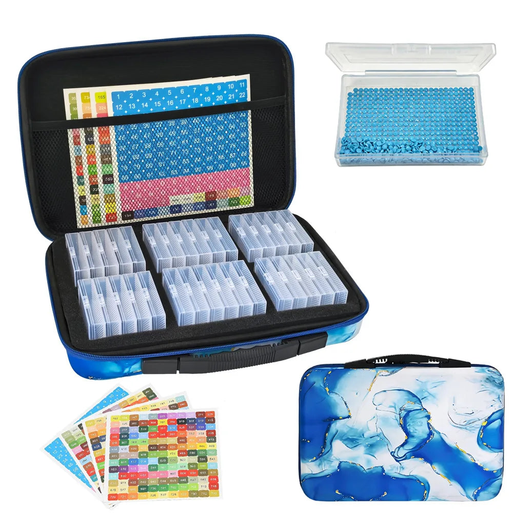 Diamond Painting Storage Trays with Lids (32 or 64 Grids)