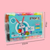 36-Color Air Dry Modeling Clay Set with Tools for Kids