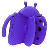 A purple playful cartoon EVA shockproof case designed for an iPad.