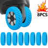 Silicone Luggage Wheel Protector Covers – Set of 8
