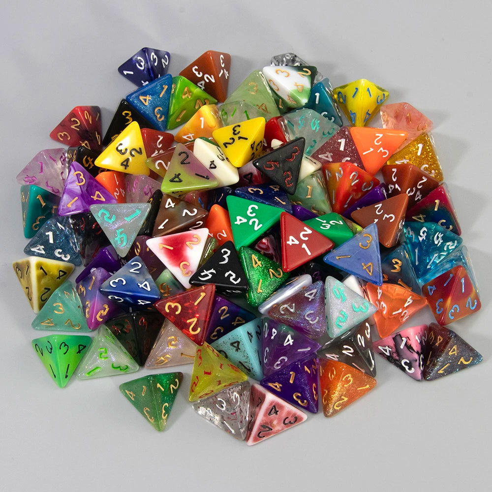 Polyhedral Resin Dice Set (10-Piece) for D&D and RPG