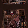 Haunted Halloween Book Nook DIY Kit with LED Lighting