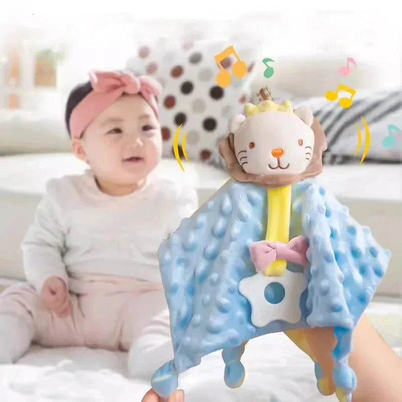 Cuddly Elephant Baby Comforter with Teether & Rattle