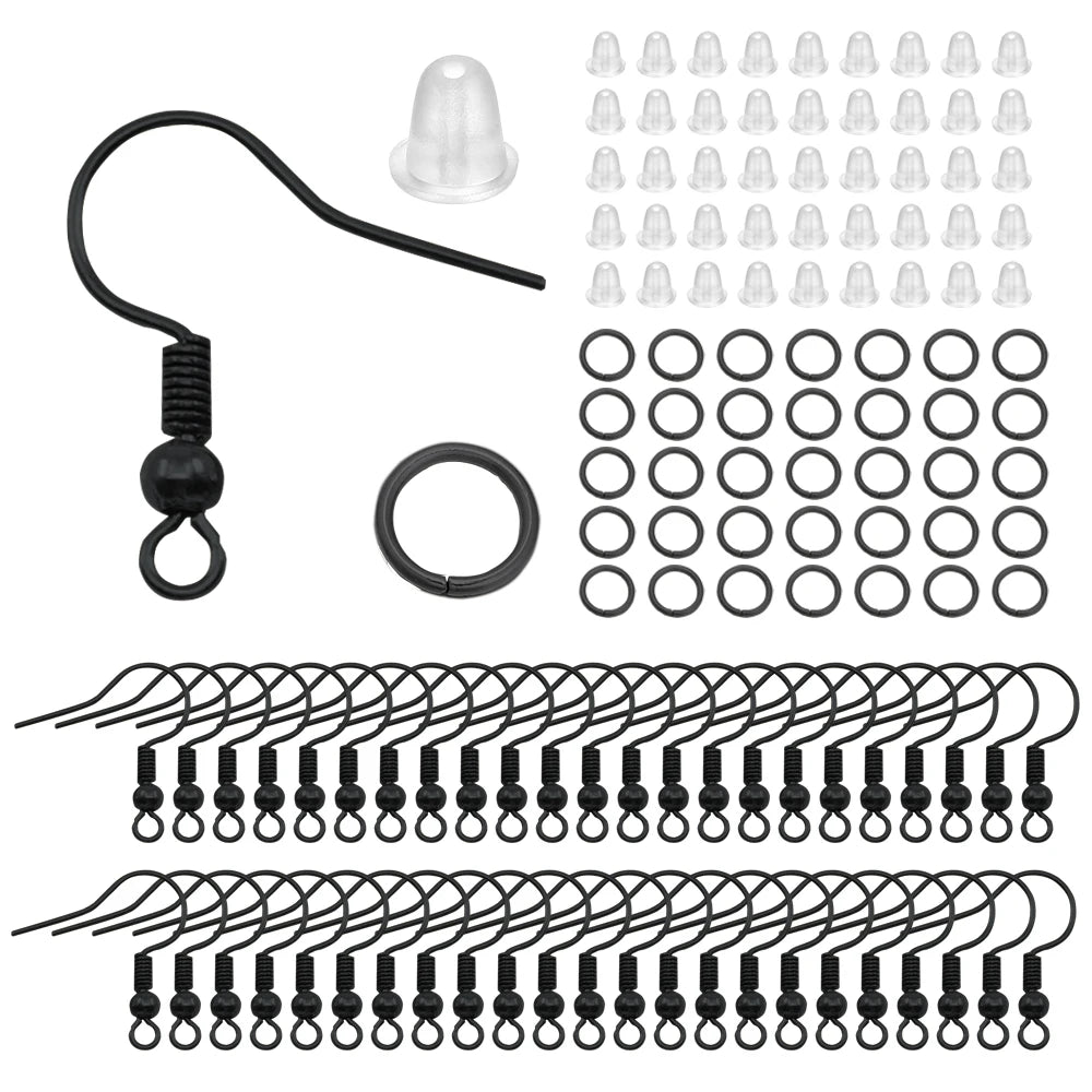 Hypoallergenic Earring Hook Kit for DIY Jewelry Making