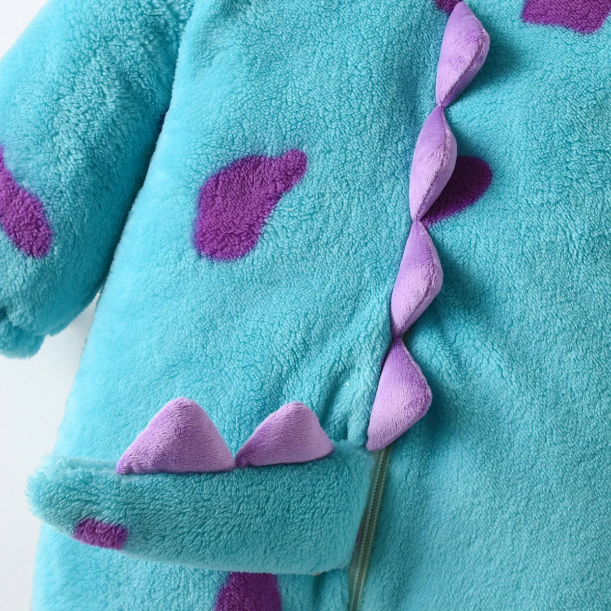 Cozy Fleece Hooded Romper for Babies with Adorable Animal Ears