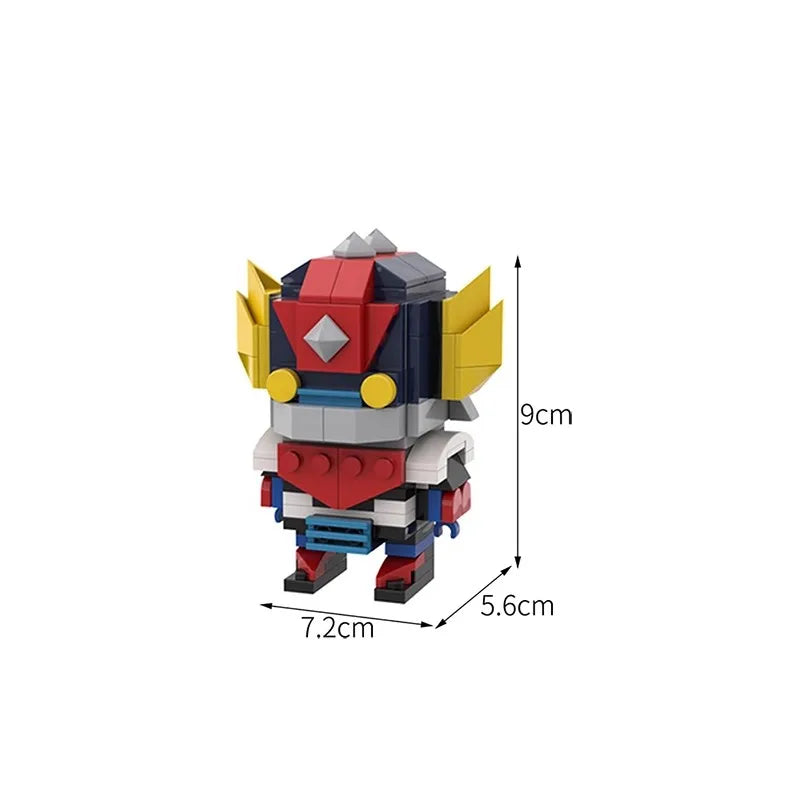 MOC Action Robot Warrior Building Block Set