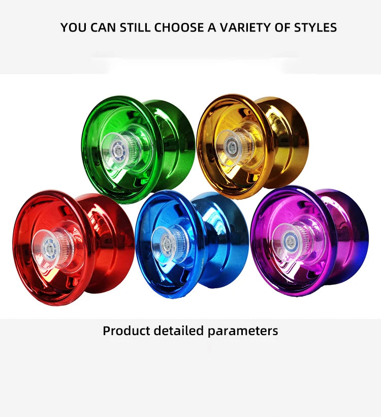 Aluminum Yoyo Ball for Kids and Adults