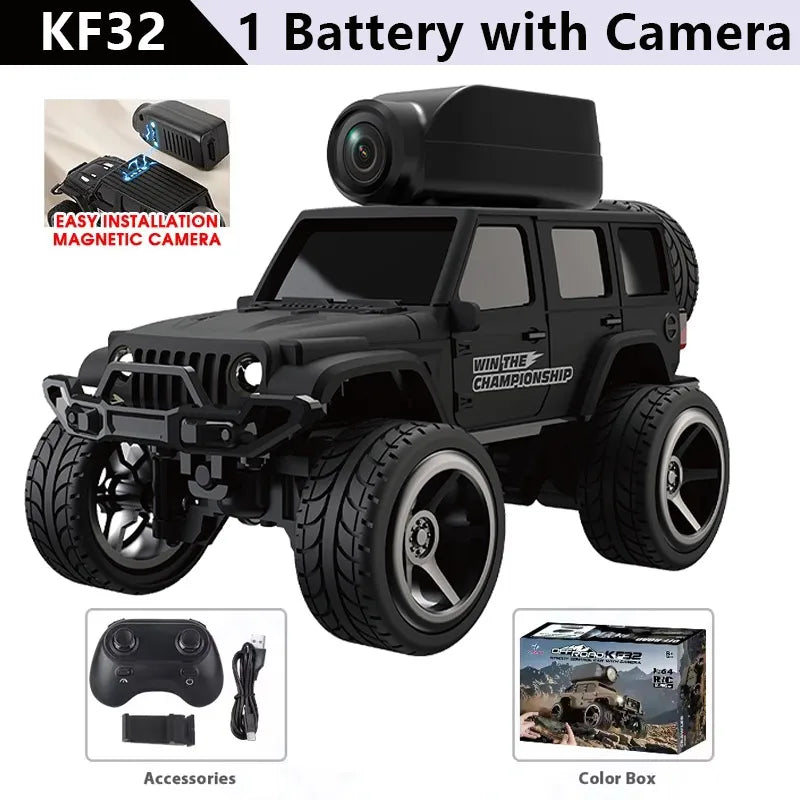 Mini RC Climbing Car with HD Camera and LED Lights