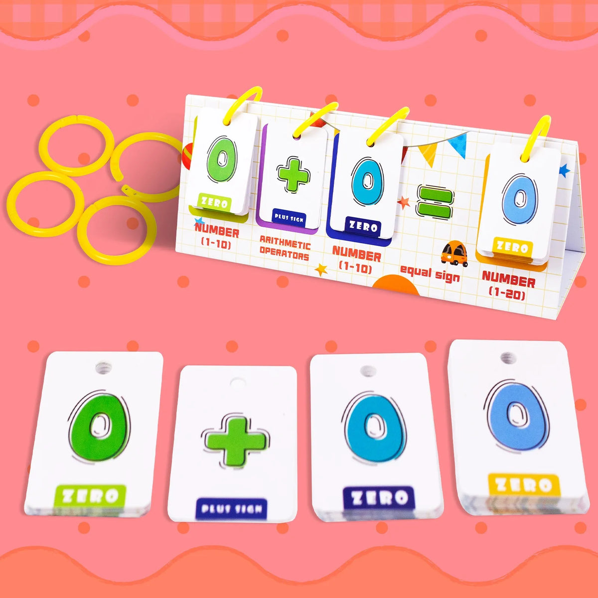 Interactive English Learning Flip Chart for Kids