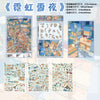 Kawaii 3D Landscape Sticker Set for Journaling and Crafts
