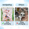 Realistic Mini Animal Figurine Set - Dogs, Cats & Fox