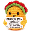 Handmade Crochet Taco Plush – Cute Emotional Support Gift