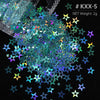 Shimmering Star Resin Sequins for DIY Crafts