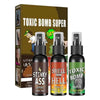 A bottle of Toxic Bomb Super Stinky Ass spray for a prank gift.