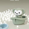 Silicone Baby Bath Toy Set for Sensory Water Play