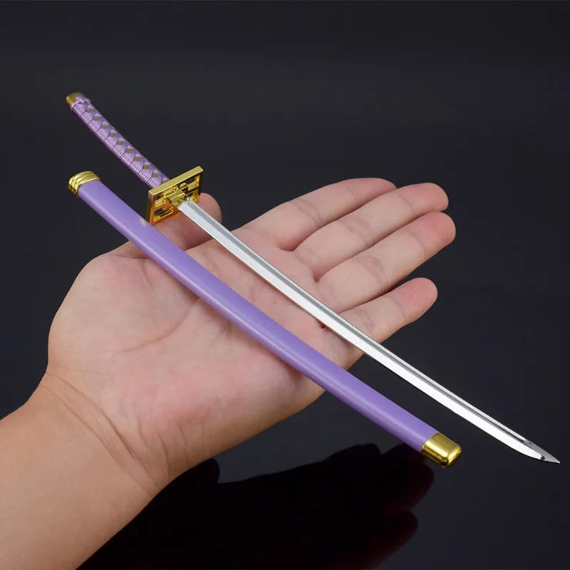 Compact Metal Katana – Bleach Anime Inspired Sword with Scabbard