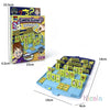 A box and game board of Guess the Animal game showing colorful cards and illustrations for a family game.