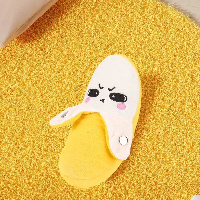 Musical Banana Plush Toy with Touch-Sensitive Piano