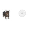 Rotating Cat Figurine Desk Decor