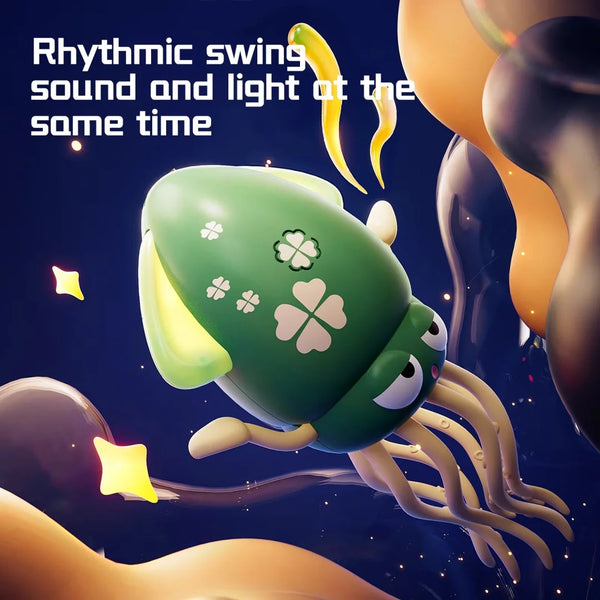 Interactive Dancing Octopus Toy with Music and Lights