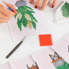 12-Piece Sunset Mountain Diamond Painting Craft Kit
