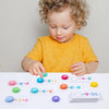 Wooden Arithmetic Card Matching Game for Kids – Addition & Subtraction Early Learning Toy