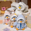 Adorable Kawaii Penguin Plush Toy with Hat and Scarf - 25cm Soft Stuffed Animal