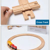 Wooden Train Track Expansion Set – Compatible with All Major Brands